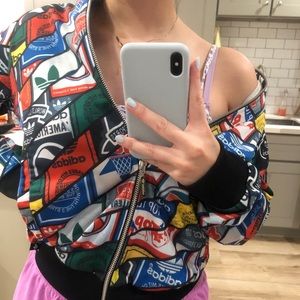 Trefoil Vintage Adidas Jacket